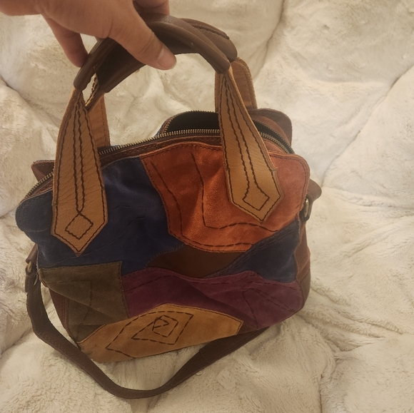 Lucy Brand Patchwork Handbag - Picture 5 of 7